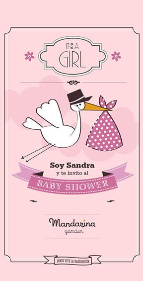Baby Showers Mandarina Niñas