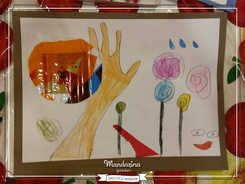 Arte en Mandarina garden