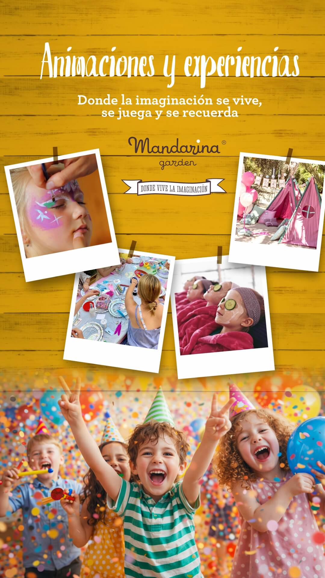 Extras disponibles para cumplea&ntilde;os, comuniones, bodas, bautizos o para cualquier evento personalizado