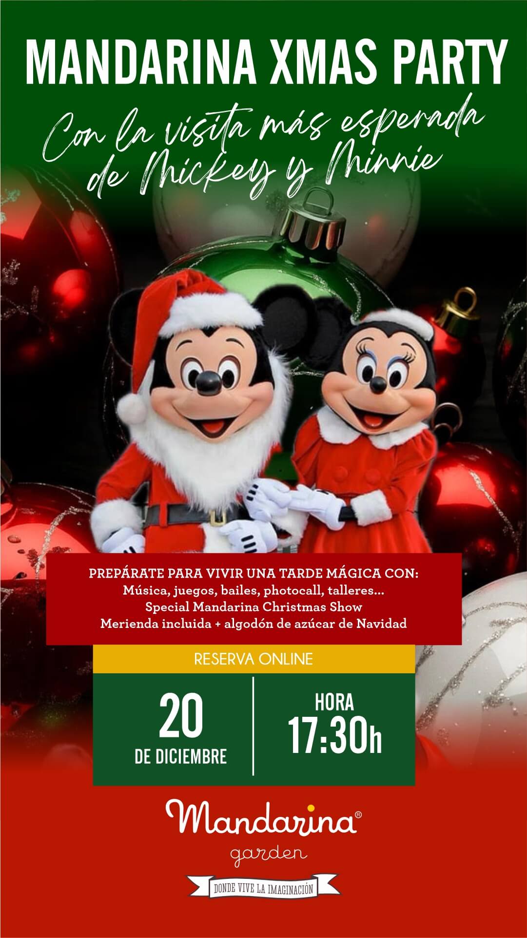 Toda la programación de nuestra fiesta infantil de Navidad