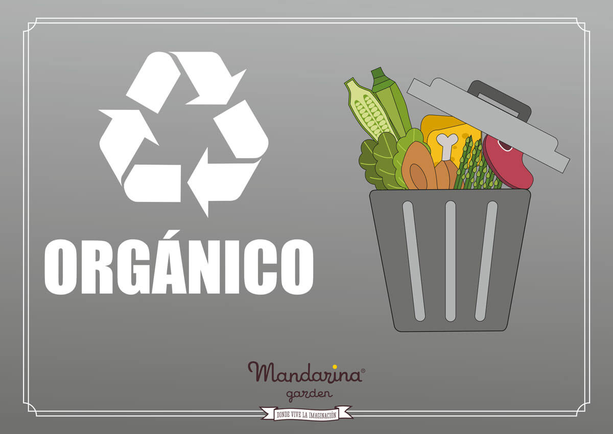 Cartell per a reciclar escombraries orgàniques a casa